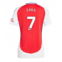 Dres Arsenal Bukayo Saka #7 Domaci za Žensko 2024-25 Kratak Rukav